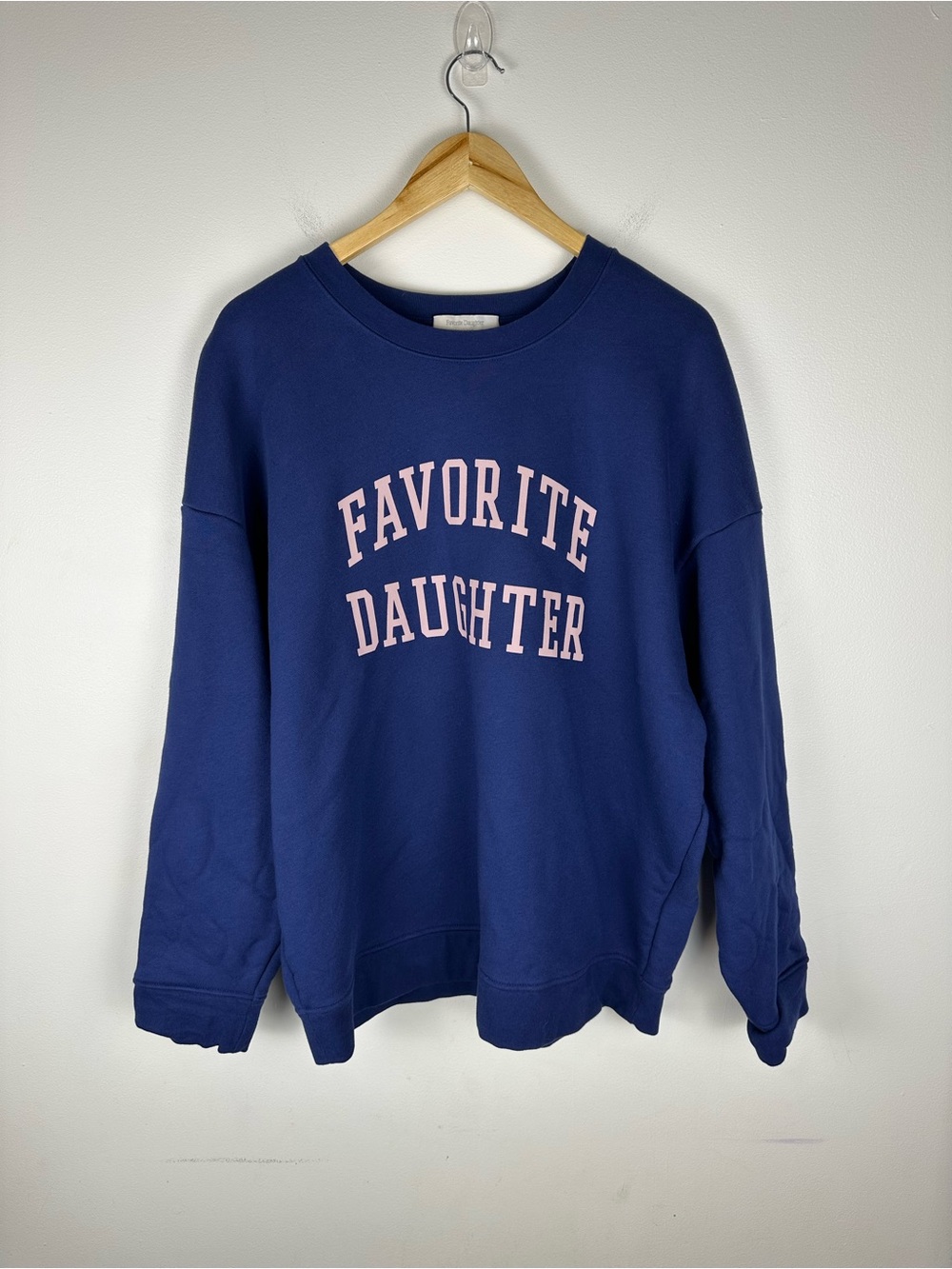Favorite Daughter Collegiate Graphic Crew Neck Pullover Women’s Sz XL - Picture 2 of 6
